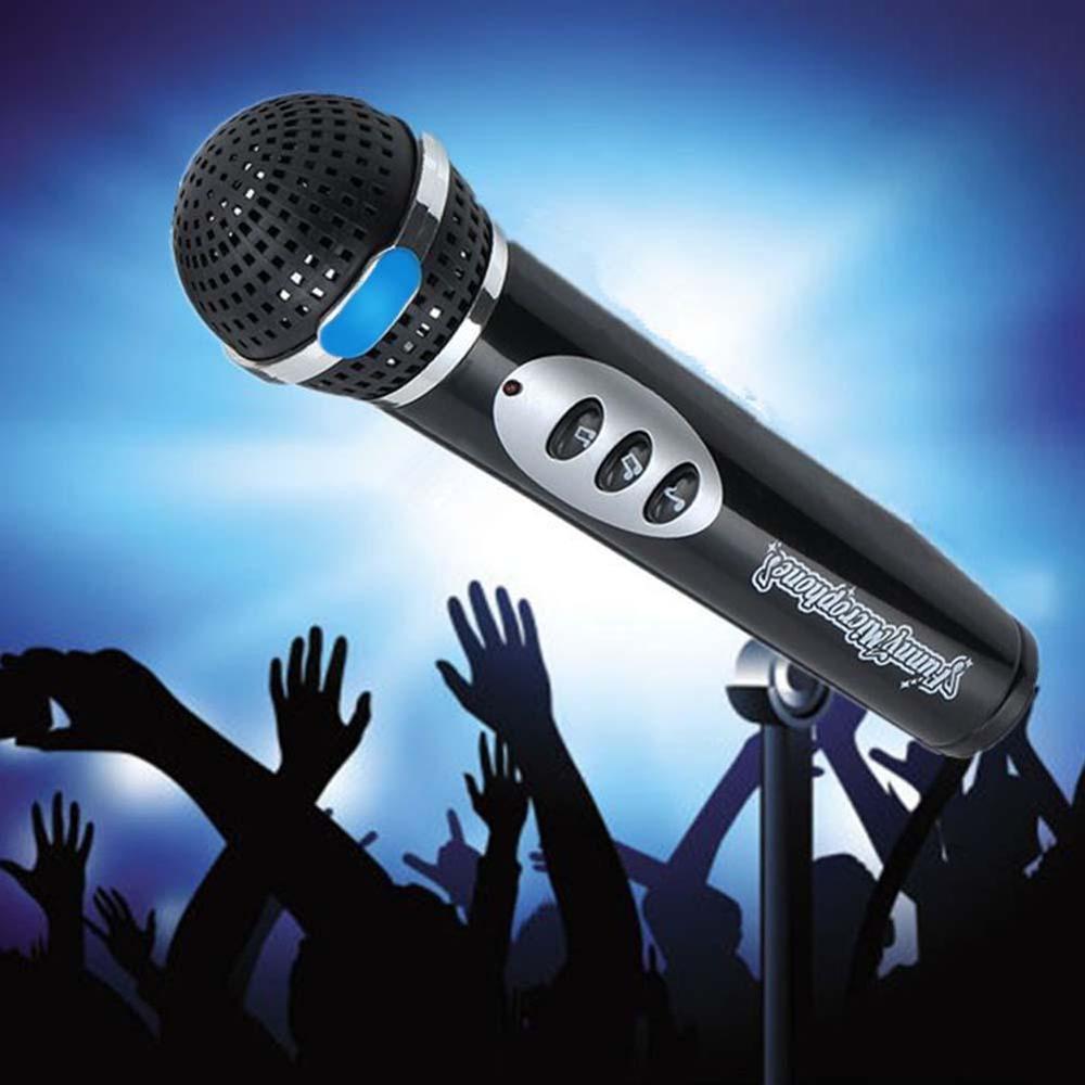 Popular Girls Boys Microphone Musical Toys Mic Karaoke Singing Kids Funny Party Gifts Music Toy-ebowsos