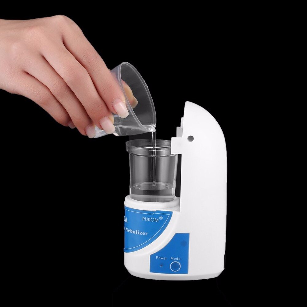 Portable 2.4MHz 25ML Ultrasonic Nebulizer Handheld Household Nebuliser Respirator Humidifier Health Mist Maker Dropshipping - ebowsos