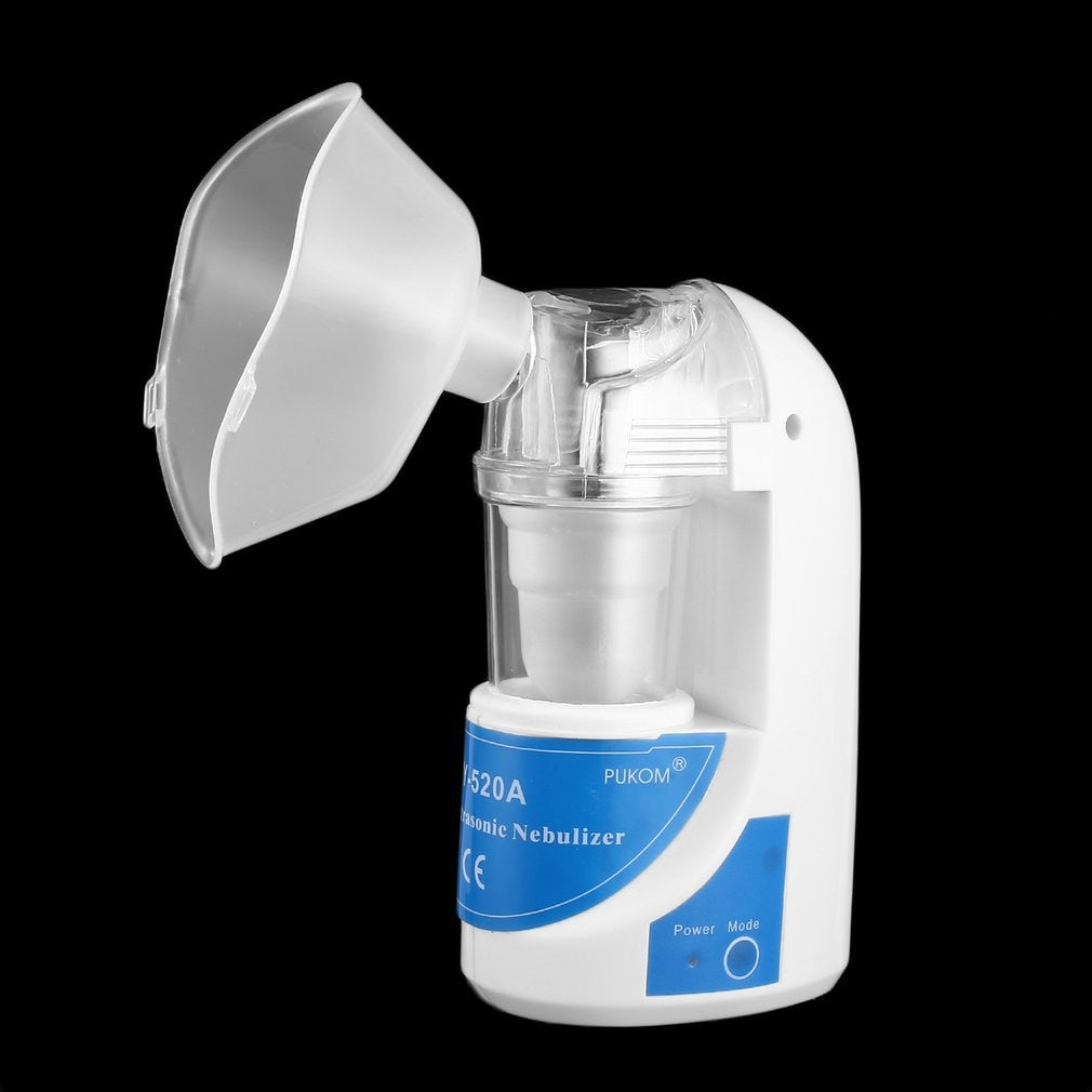 Portable 2.4MHz 25ML Ultrasonic Nebulizer Handheld Household Nebuliser Respirator Humidifier Health Mist Maker Facial Steamer - ebowsos