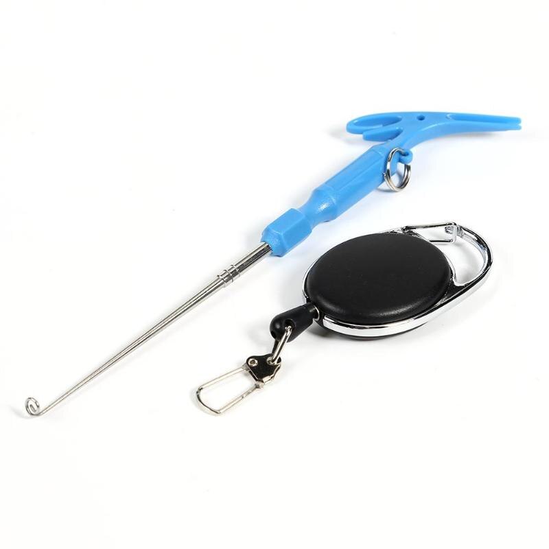 Portable ABS Tube Hook Detacher Fishing Lure Remover Extractor Fishing Tool-ebowsos