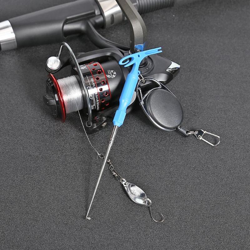 Portable ABS Tube Hook Detacher Fishing Lure Remover Extractor Fishing Tool-ebowsos
