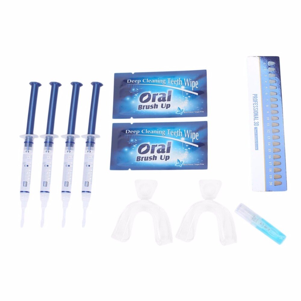 Portable Dental Equipment Teeth Whitening Dental Bleaching System Oral Gel Kit Tooth Whitener Easy to Use for Travel - ebowsos