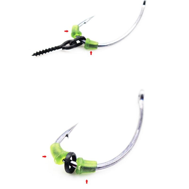 Portable Fishing Hook Boilie Stopper Beads High-quality Plastic Buckle Fixed Bait for Ronnie Rig Carp Fishing Accessories-ebowsos