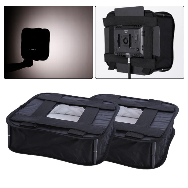 Portable Folding Fill Light Photography Soft Box Soft Mask Foldable Soft Filter for YONGNUO YN300 600 900 - ebowsos