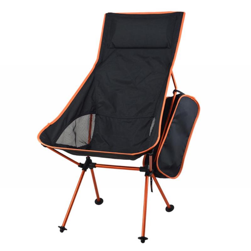 Portable Folding Fishing Chair Outdoor Camping Chair Seat 600D Oxford Picnic Beach BBQ Tool Garden Office Home Furniture-ebowsos