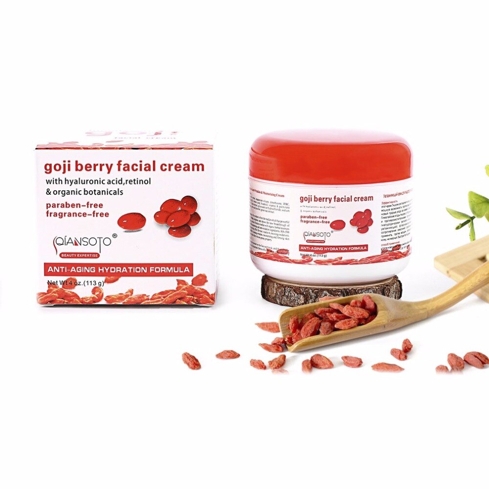 Portable Home Health Anti-Aging Moisturizing Cream Goji Berry Facial Cream Skin Care Moisturizing Accessories - ebowsos