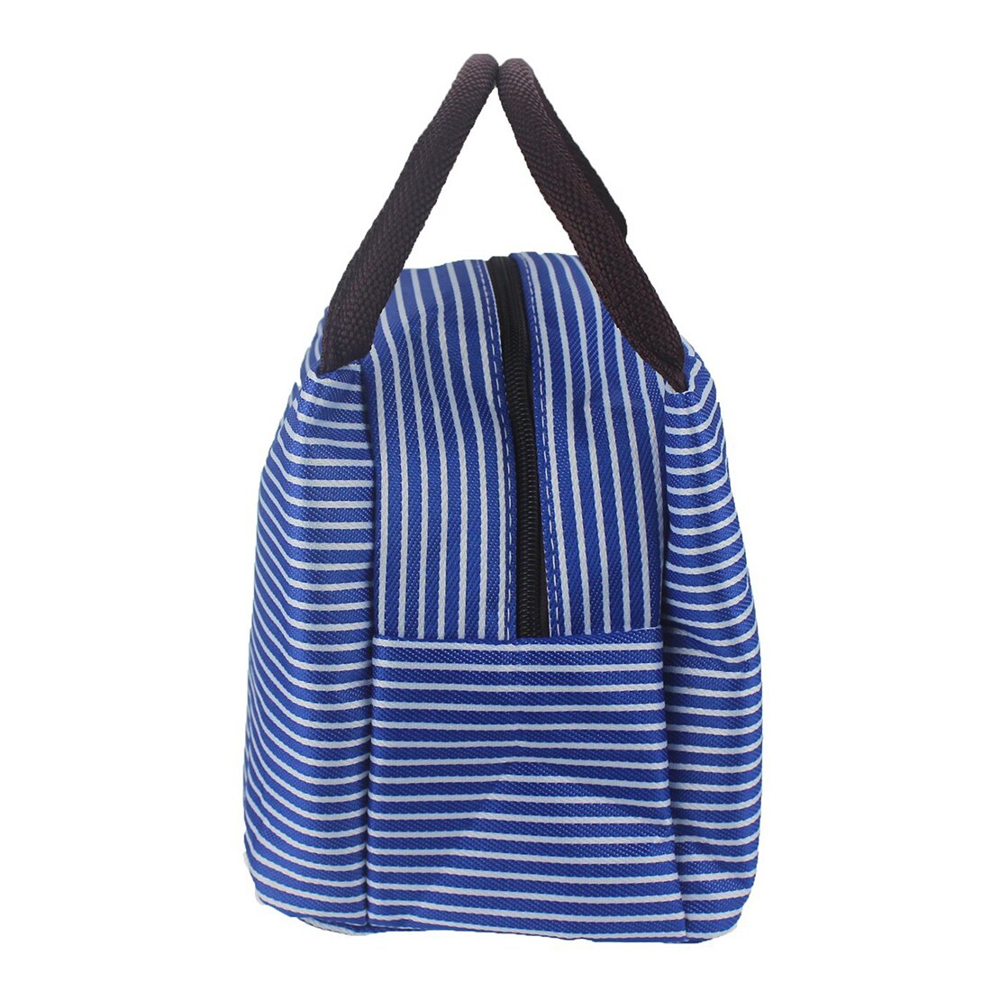 Portable Lunch Bag New Stripe Cooler Bag Thermal Insulation Bags Travel Picnic Food Lunch box bag for Women Girls Kids - ebowsos