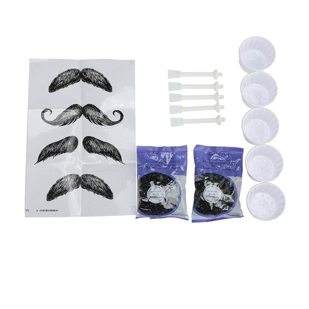 Portable Men's Wax Kit Nose Hair Removal Wax Wax Kit for Men Nose Hair Removal Cosmetic Tool nose hair trimmer - ebowsos