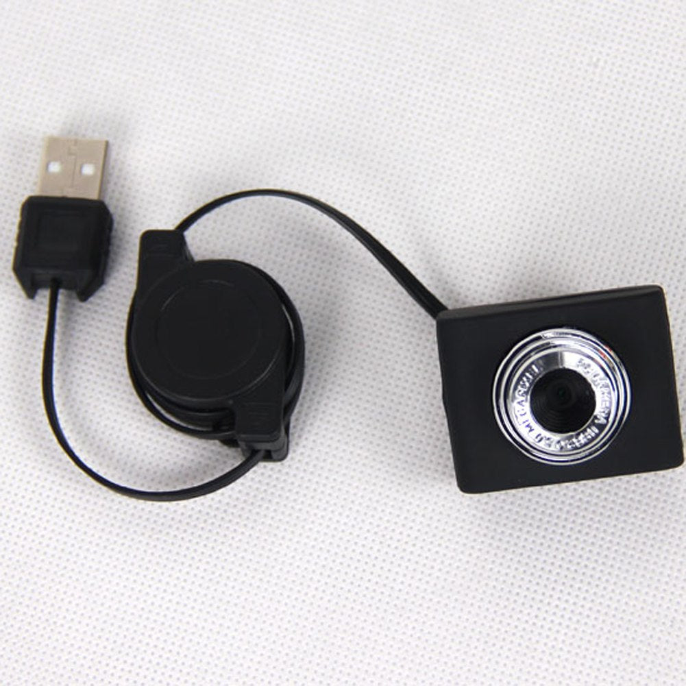 Portable Mini Stylish Digital Webcam Camera Web Cam CMOS sensor Optical Lens 8M Pixel For Network Conference Laptop - ebowsos