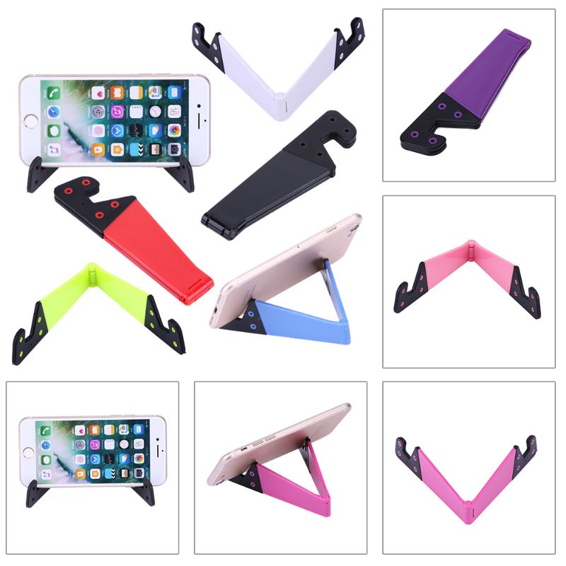 Portable Mobile Phone Standing Desk Cell Phone Holder Support For Smartphone Accessories For iPhone iPad Universal Tablet - ebowsos