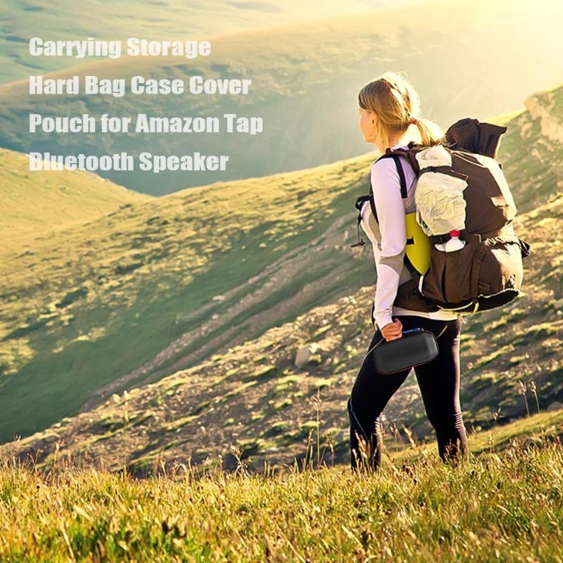 Portable Protective Carrying Storage Hard Bag Anti-shock Case Cover Pouch for Amazon Tap Wireless Bluetooth Speaker Promotion - ebowsos