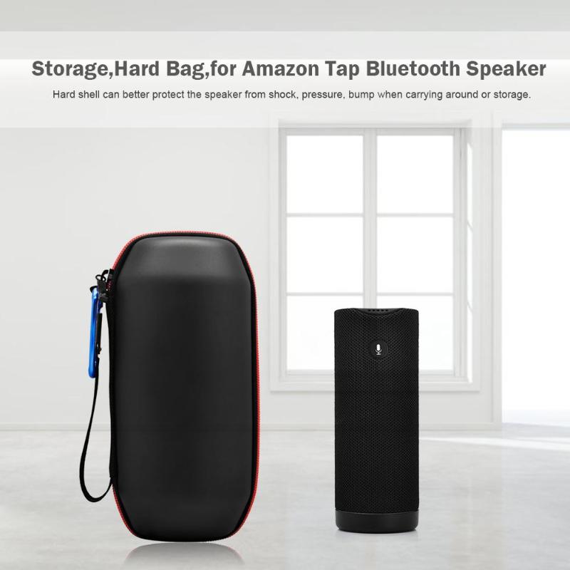 Portable Protective Carrying Storage Hard Bag Anti-shock Case Cover Pouch for Amazon Tap Wireless Bluetooth Speaker Promotion - ebowsos