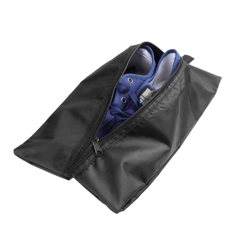 Portable Waterproof Zipper Shoe Bag Outdoor Travel Makeup Storage Pouch - ebowsos