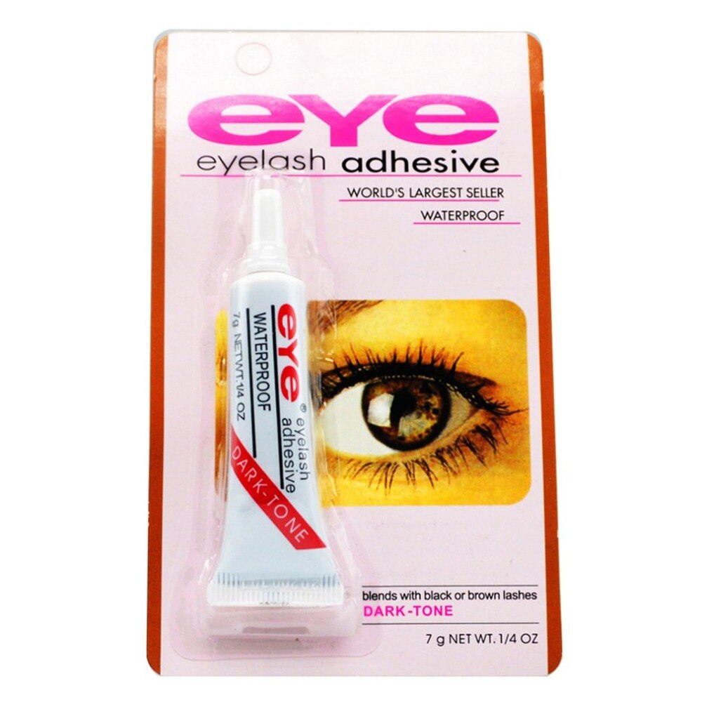 Practical Design Women Eyelash Glue Waterproof False Eyelashes Makeup Adhesive Eye Lash Glue Cosmetic Tools - ebowsos