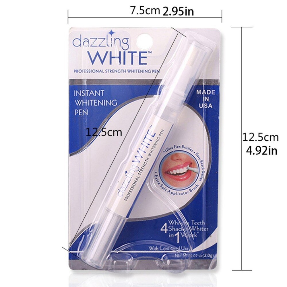 Practical Tooth Care Tool Rotary Peroxide Gel Tooth Cleaning Bleaching Kit Dental Dazzling White Teeth Whitening Pen - ebowsos