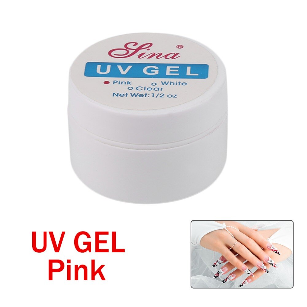 Practical UV Phototherapy Nails Supplies Nail Glue Crystal Extension Glue Phototherapy Essential women nails beauty make up - ebowsos