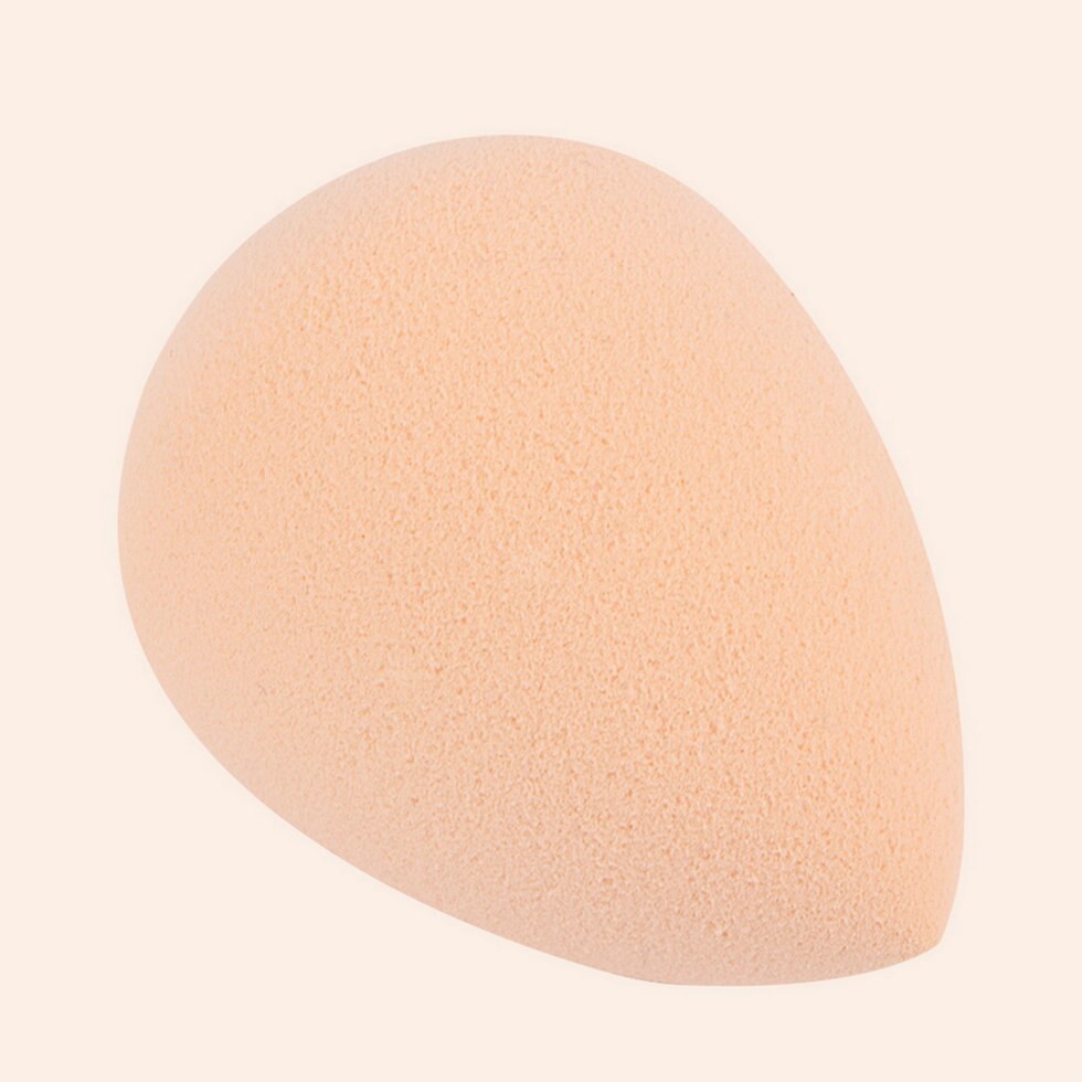 Pro Makeup Sponge Puff Smooth Cosmetic Puff Water Droplet Powder Foundation Puff Make Up Tools nude, purple, rosy, blue - ebowsos