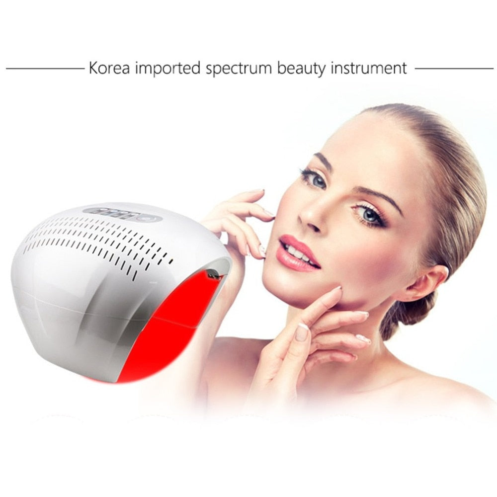 Professional 4 Colors LED Facial Mask Photon Light Energy Therapy Lamp Anti-oxidation Anti-Aging Facial Care Beauty Machine - ebowsos