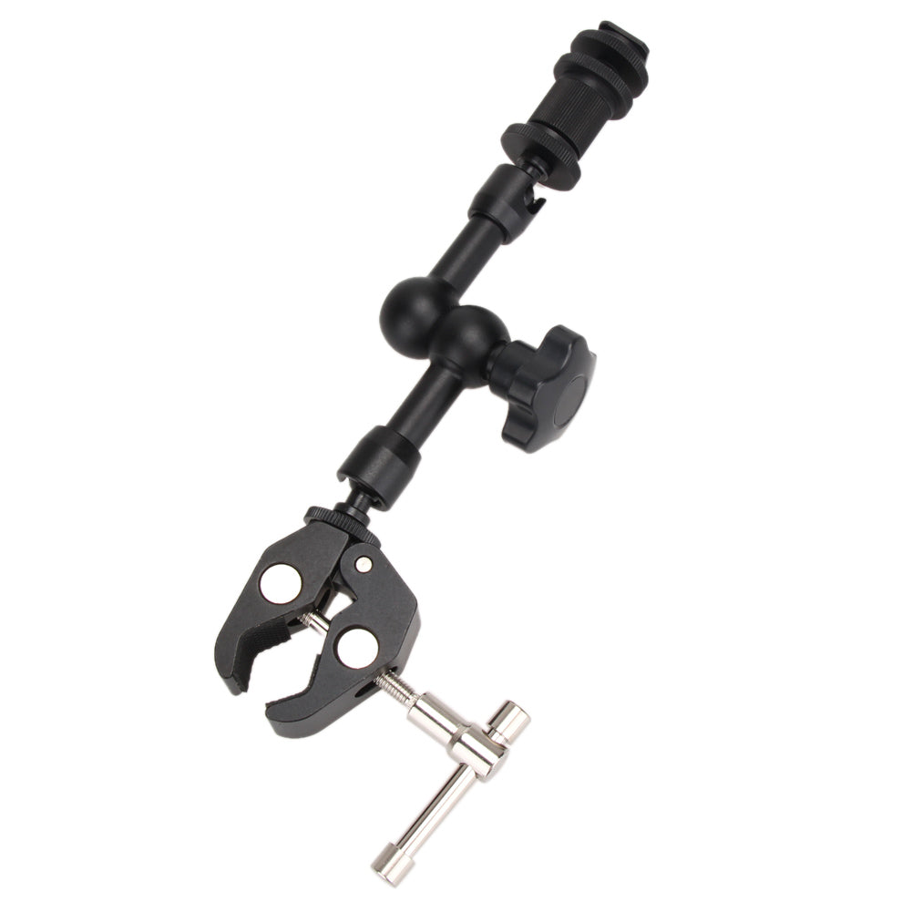 Professional Articulating Magic Arm 7"inch Adjustable Friction+ Super Clamp For DSLR LCD Monitor LED Light Camera Accessories - ebowsos