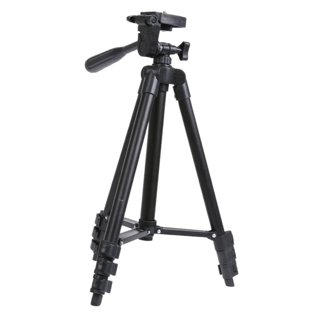 Professional Camera Tripod Photographic Travel Portable Tripod Fold Smart Phone Tripod for iPhone Samsung Galaxy With Carry Bag - ebowsos