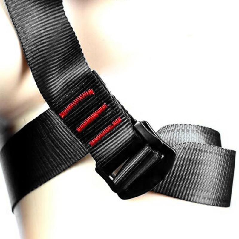 Professional Rock Climbing Safety Belt Outdoor Mountaineering Rock Caving Polyester Bust Harness Safety belts-ebowsos