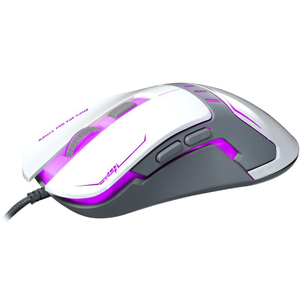Professional USB Wired 5500DPI Resolution 6 Buttons Mouse Support LED Gaming Mouse For PC Laptop Retail Package - ebowsos