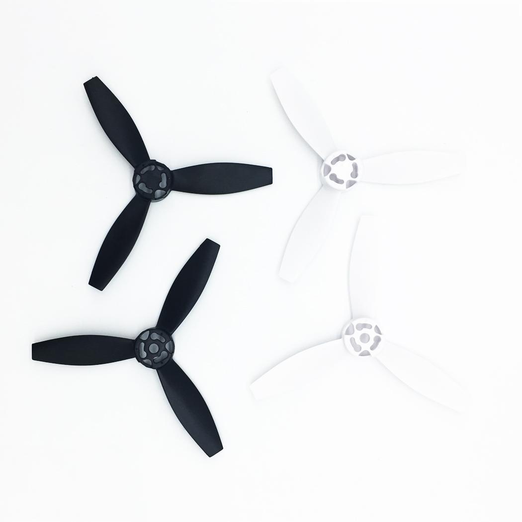 Propeller Replacement, 4pcs Plastic Propellers Props Rotor for Parrot Bebop 2 Drone-ebowsos