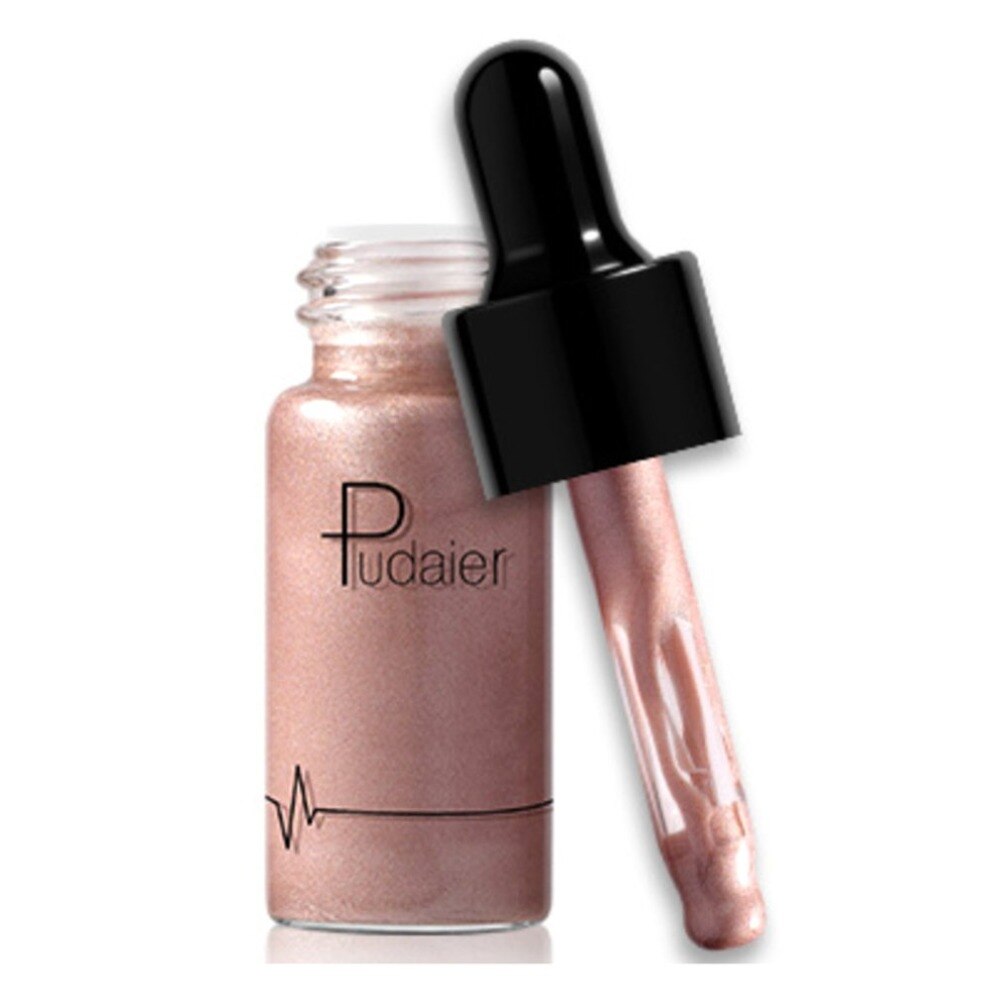 Pudaier Highlighter Liquid for beauty Makeup Cosmetic Concealer Shimmer Lips Face Glow Highlighter Women - ebowsos