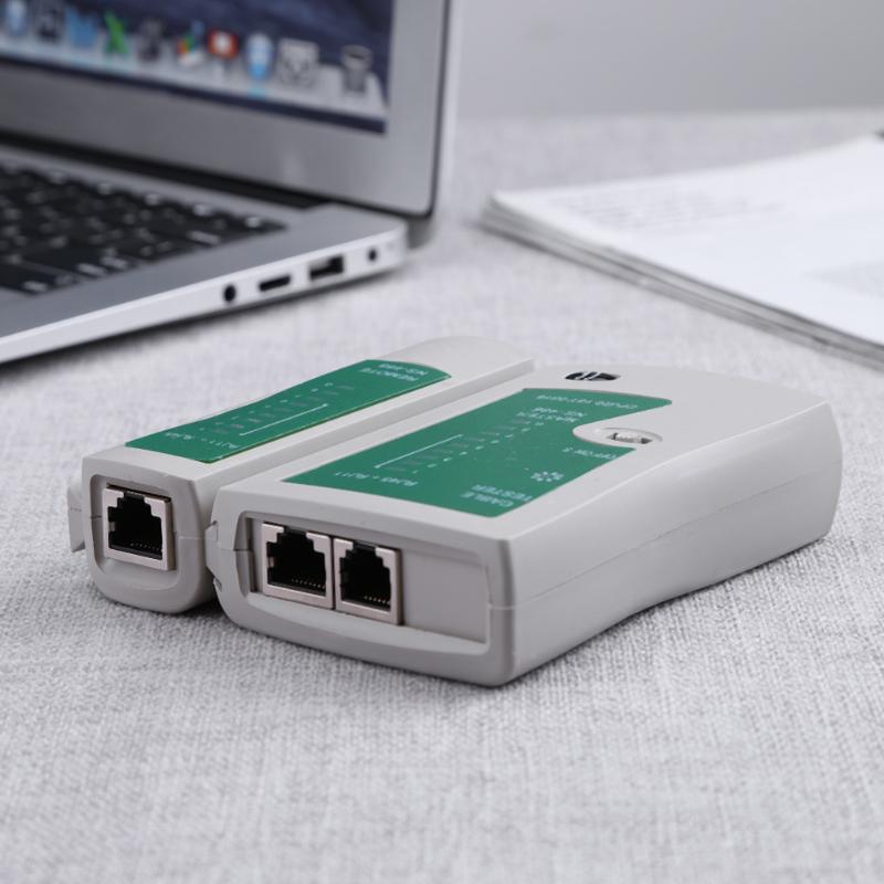 RJ45 RJ11 Network Ethernet Cable Tester LAN Patch Cable Testing Kit Professional Networking Tool Network Repair - ebowsos