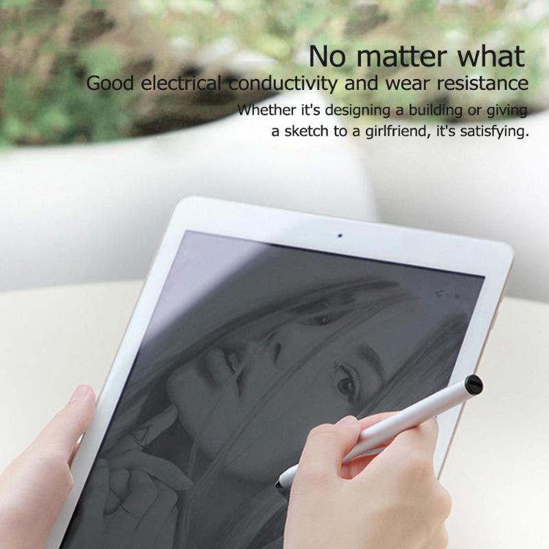 Rechargeable Active Capacitor Pen 14.2cm Drawing Writing Touch Screen Capacitor Pen for iPad Pro Smart Phone High Quality Pen - ebowsos
