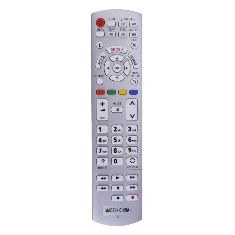 Remote Control For Panasonic LCD/LED/HDTV N2QAYB000487 N2QAJB000109, N2QAJB000161, N2QAJB00124 Replacement Remote Control - ebowsos
