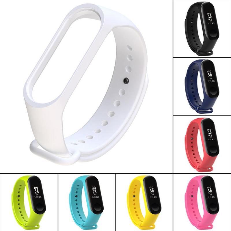 Replace Strap Silicone 220mm Wriststrap Band Colorful for Xiaomi Miband 3 Watch Wristband for Xiaomi 3 Smart Bracelet Wriststrap - ebowsos