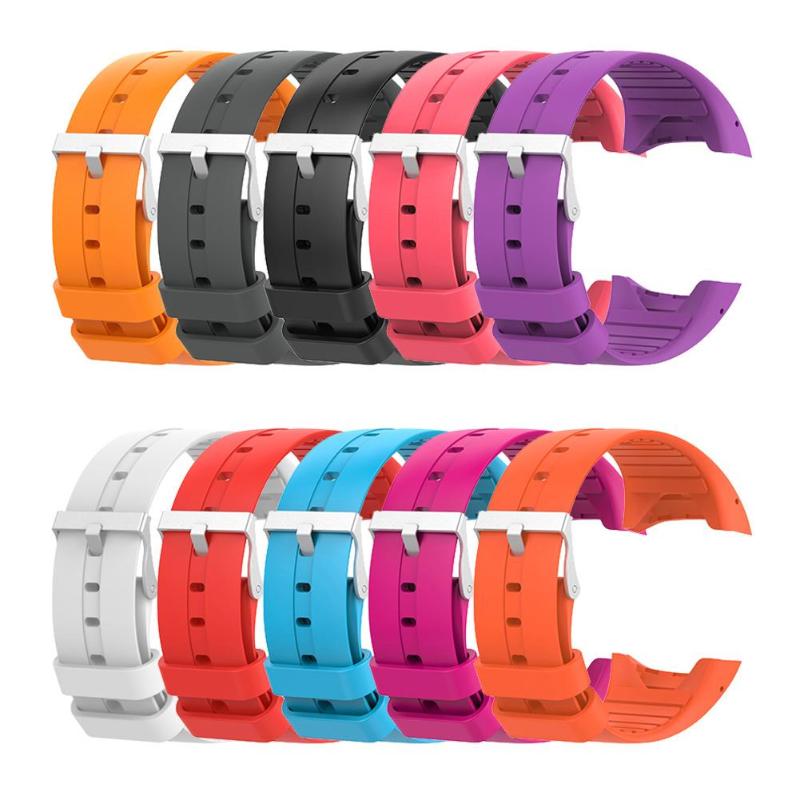 Replacement Silicone Bracelet Strap Wristband Soft Sport Replaceable strap Rubber Belt for Polar M400 M430 Watch - ebowsos
