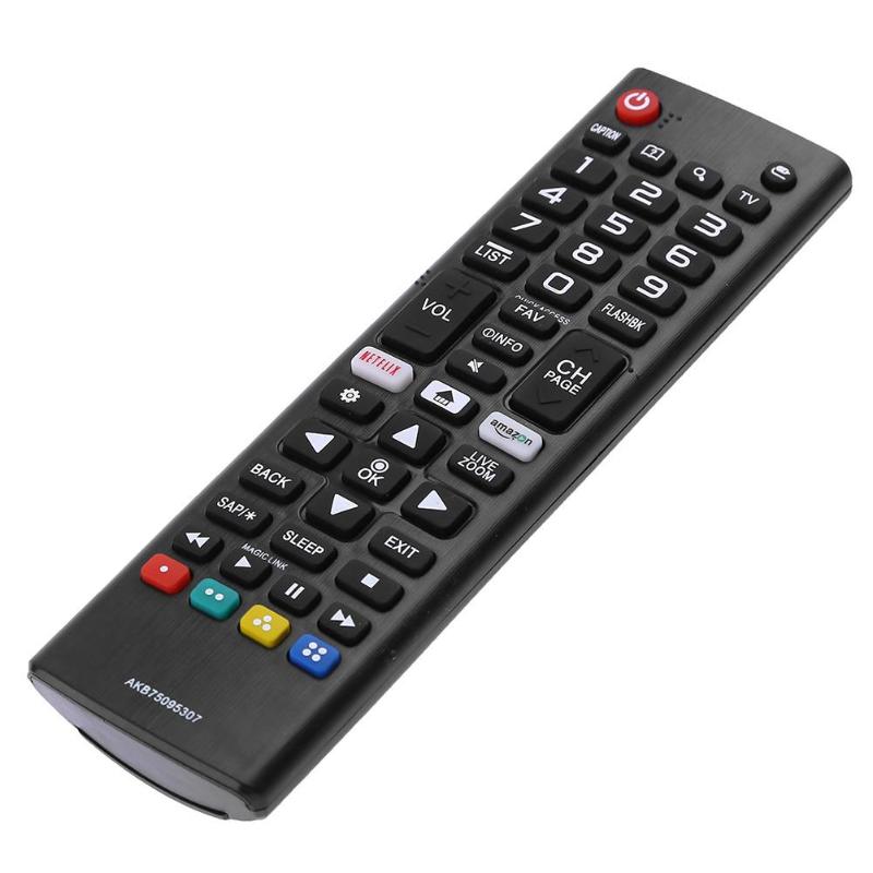 Replacement Universal TV Remote Control AKB75095307/5303 433MHz Learning Remote Control for LG 55LJ550M 32LJ550B Netflix - ebowsos