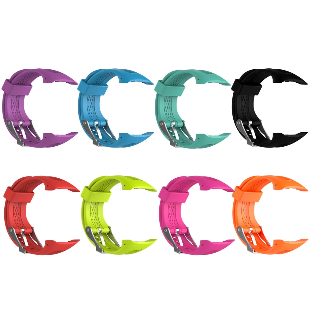 Replacement Write Band Strap for Garmin Forerunner 10 15 watchband for Women GPS Running Watch Sport Silicone - ebowsos