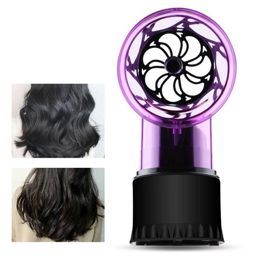 Roller hair lazy curly hair artifact tornado hood hair dryer big wave magic wind tube curling artifact curling tools - ebowsos