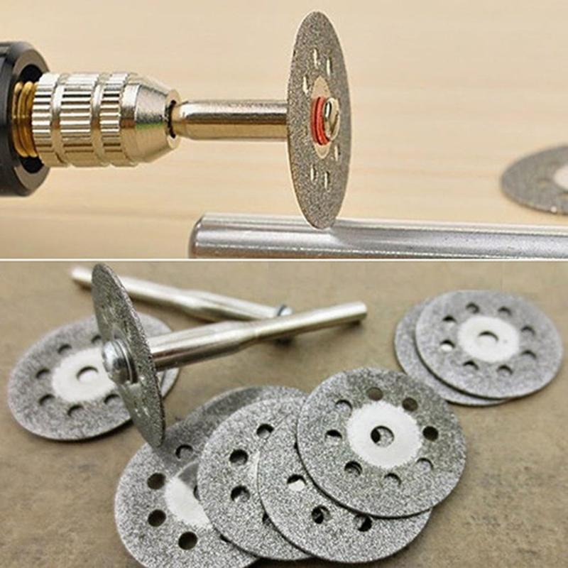 Rotary Tool Cutting Wheel Discs Mandrel Circular Saw Blades - ebowsos