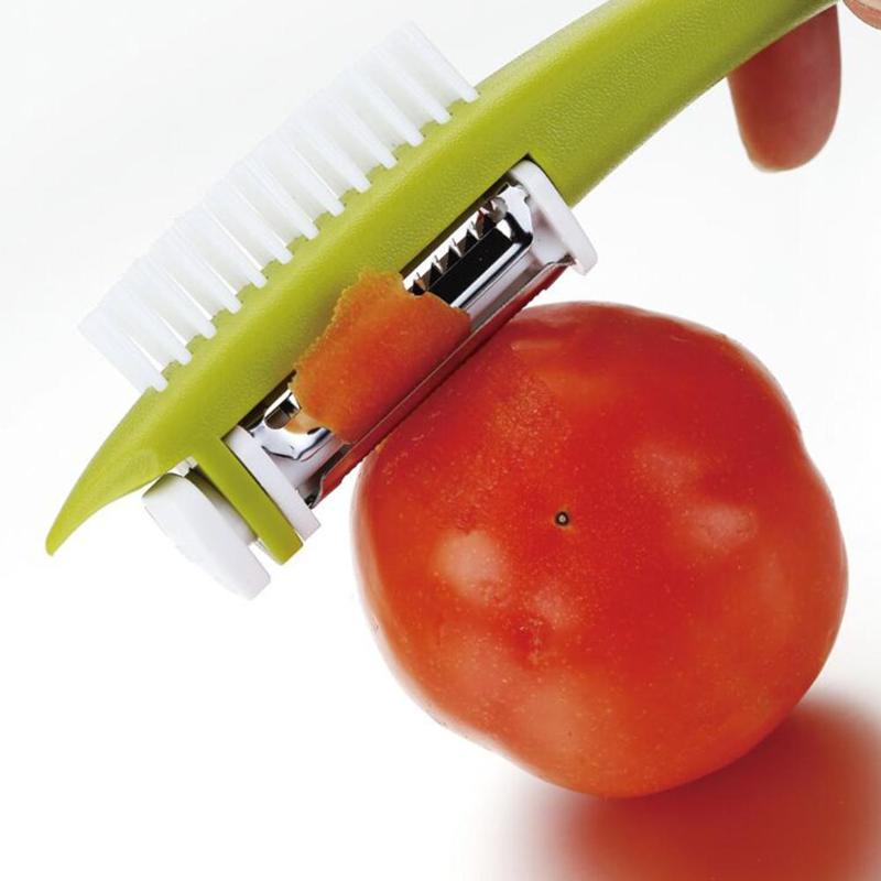 Rotary Vegetable Cutter Fruit Peeled Knife Stainless Steel Peeling Tool Kit - ebowsos