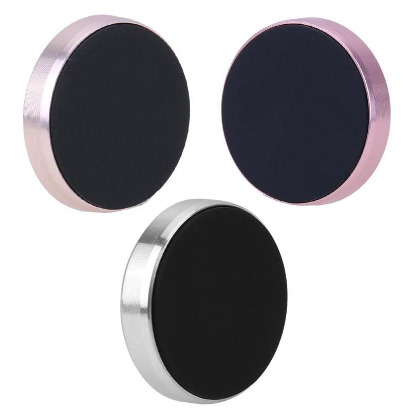 Rotatable Metal Magnetic Car Phone Holder Stand Car Interior Dashboard Sticker Mount Mobile Holder Pad for iPhone X/8/7/7plus - ebowsos