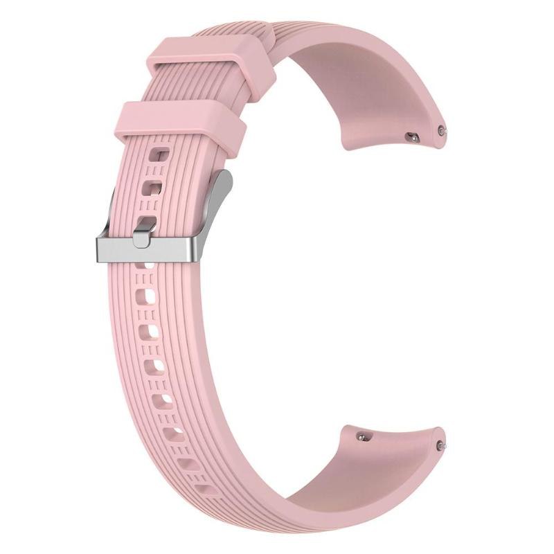 S/L Size 20mm Silicone Watchband Bracelet Wrist Strap Belt Replacement for Samsung Galaxy Watch 42mm High Quality Watchband - ebowsos