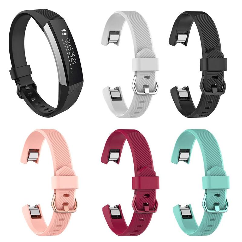 S/L Size Silicone Adjustable Watch Band Bracelet for Fitbit Alta HR L Watch Wrist Strap Replacement Colorful Watch Bands New - ebowsos