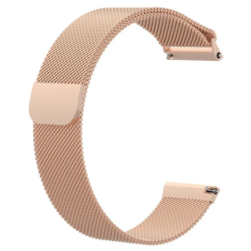 S/L Size Watch Band Replacement Magnetic Milanese Loop Stainless Steel Bracelet Strap for Fitbit Versa/Versa Lite Wrist bands - ebowsos