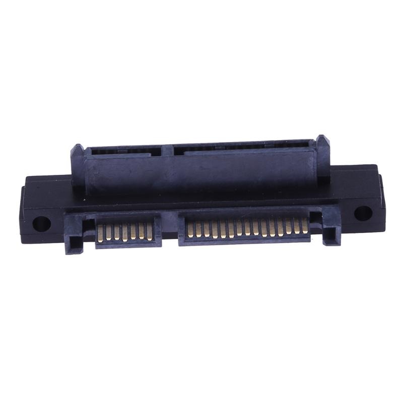 SATA Extender Adapter Hard Disk Interface Adapter 90 Degree Angle SATA  22Pin(7+15) Male to 22Pin(7+15) Female Extender Adapter - ebowsos