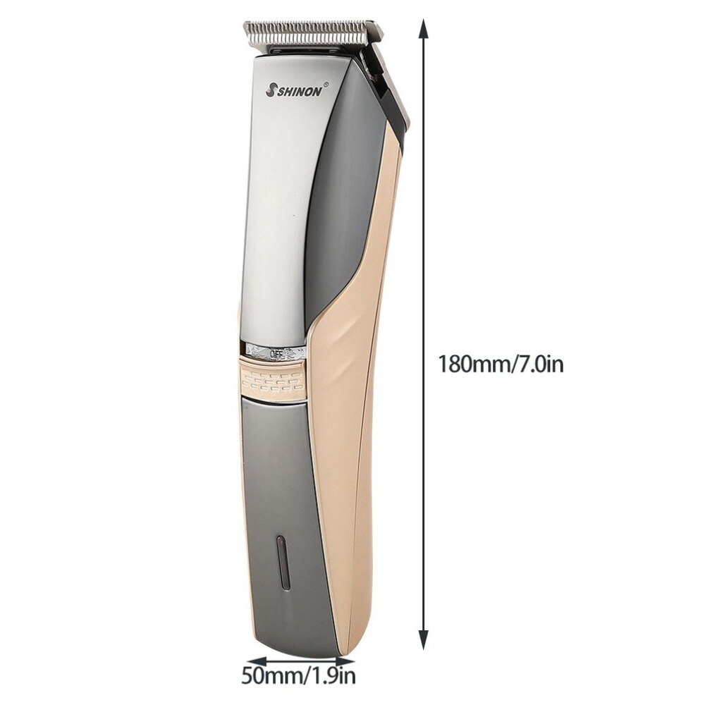 SH-1870 Electric Hair Clipper Rechargeable Washable Hair Cutter Trimmer with Guide Combs Universal Barber Haircut Tool - ebowsos