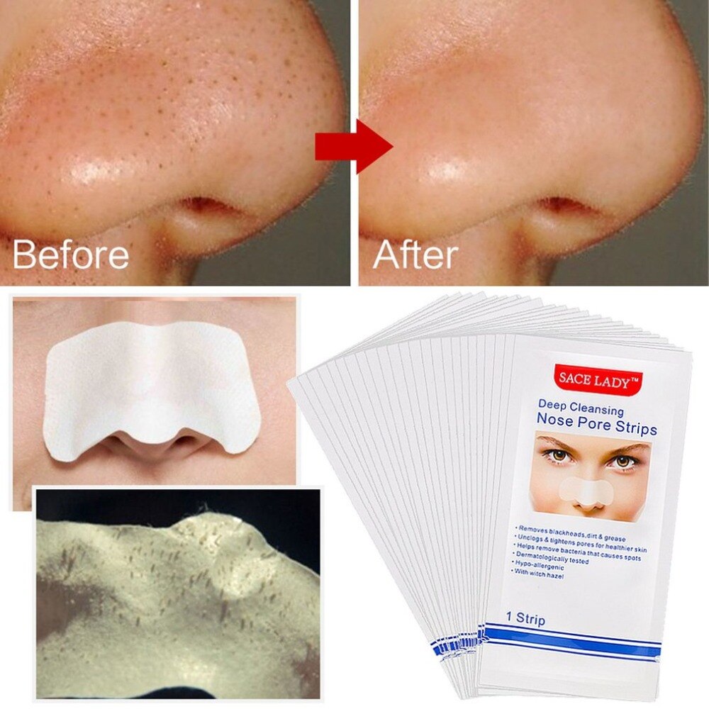 SLNS BOQUANYA Face Care Nose Pore Mask Unisex Facial Cleaning Black Head Remover Acne Treatments Face Care Mask - ebowsos