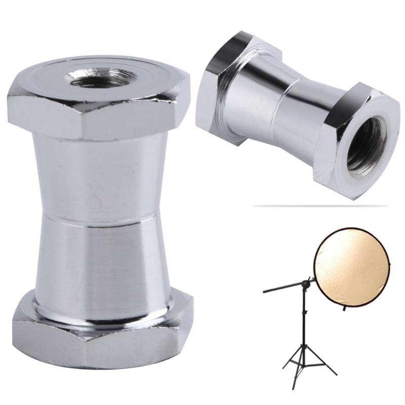 Screw Adapter 1/4"Female-3/8"Female Spigot Adapter Tripod Screws to Light Stand Umbrella Camera Holder Adapter for Camera Tripod - ebowsos