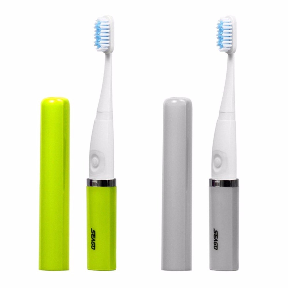 Seago SG-632 Ergonimic Anti-Slip Design Adult Sonic Electric Toothbrush Portable Waterproof Deep Clean Teeth Brushes - ebowsos