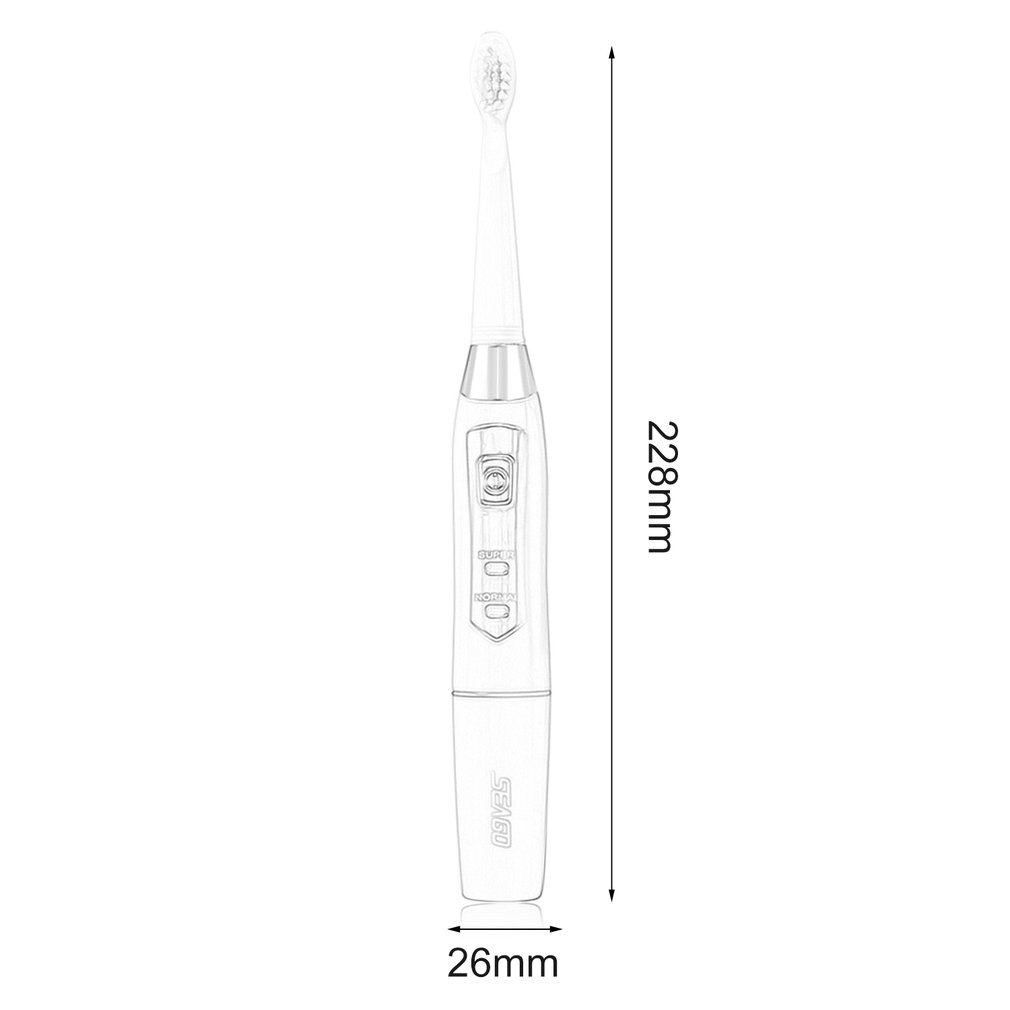 Seago Ultrasonic Electric Toothbrush Intelligent Sonic Super Soft Whitening Automatic for Adult Oral Hygiene for Adult new - ebowsos