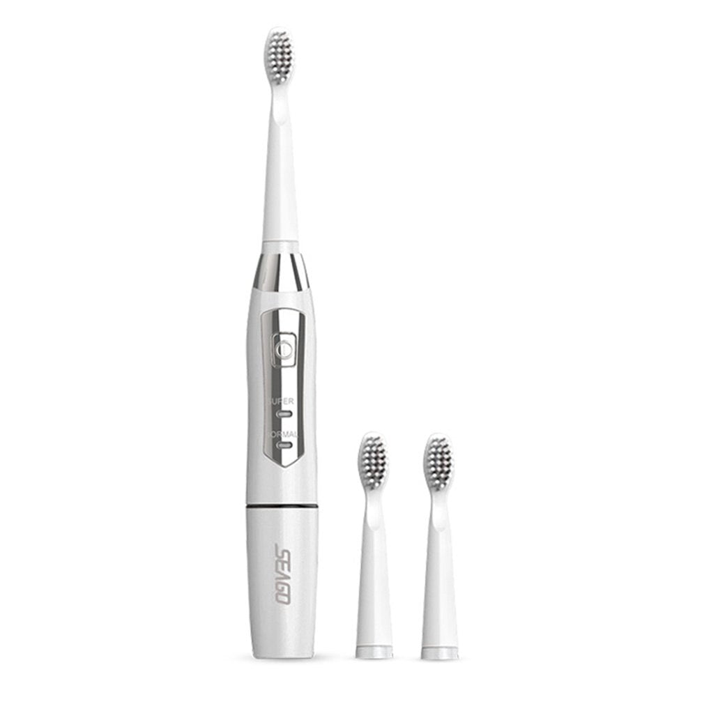 Seago Ultrasonic Electric Toothbrush Intelligent Sonic Super Soft Whitening Automatic for Adult Oral Hygiene for Adult new - ebowsos