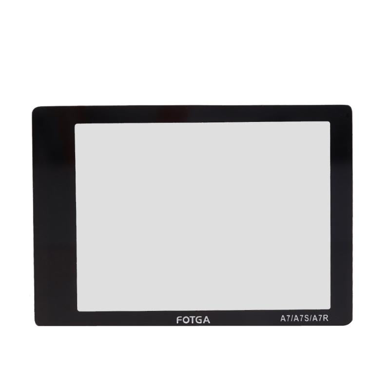 Self-adhesive LCD Optical Glass Screen Protector For Sony Alpha A7 A7S A7R - ebowsos